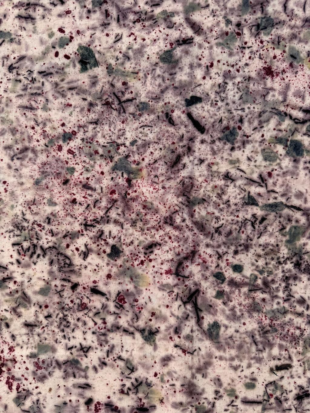 Botanically dyed bandana - Violet