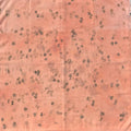 Botanically dyed bandana - Black bean & Madder