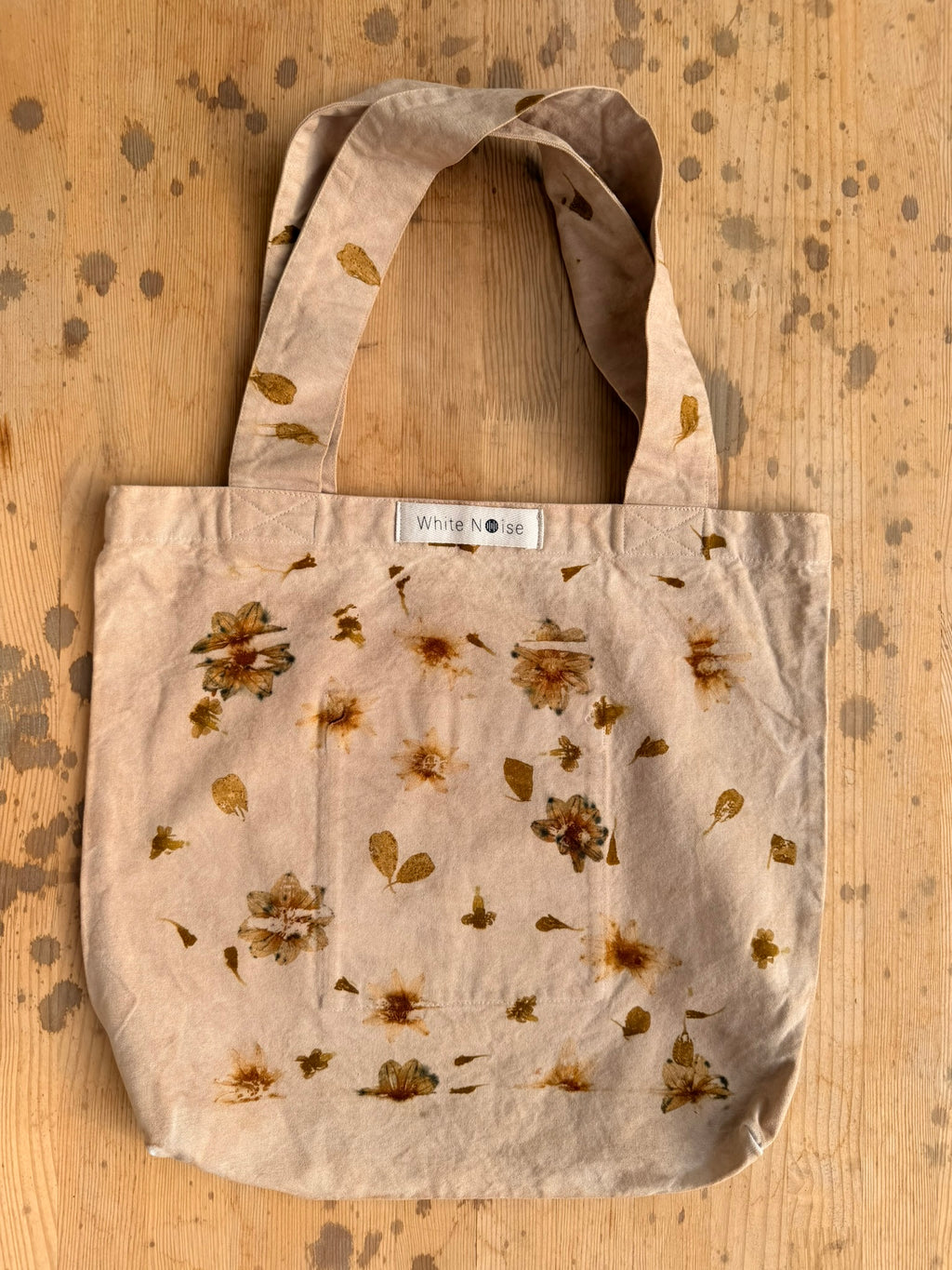 Botanically dyed tote bag - Sunset