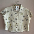 Bloom Again - Kurzbluse mit Hortensien