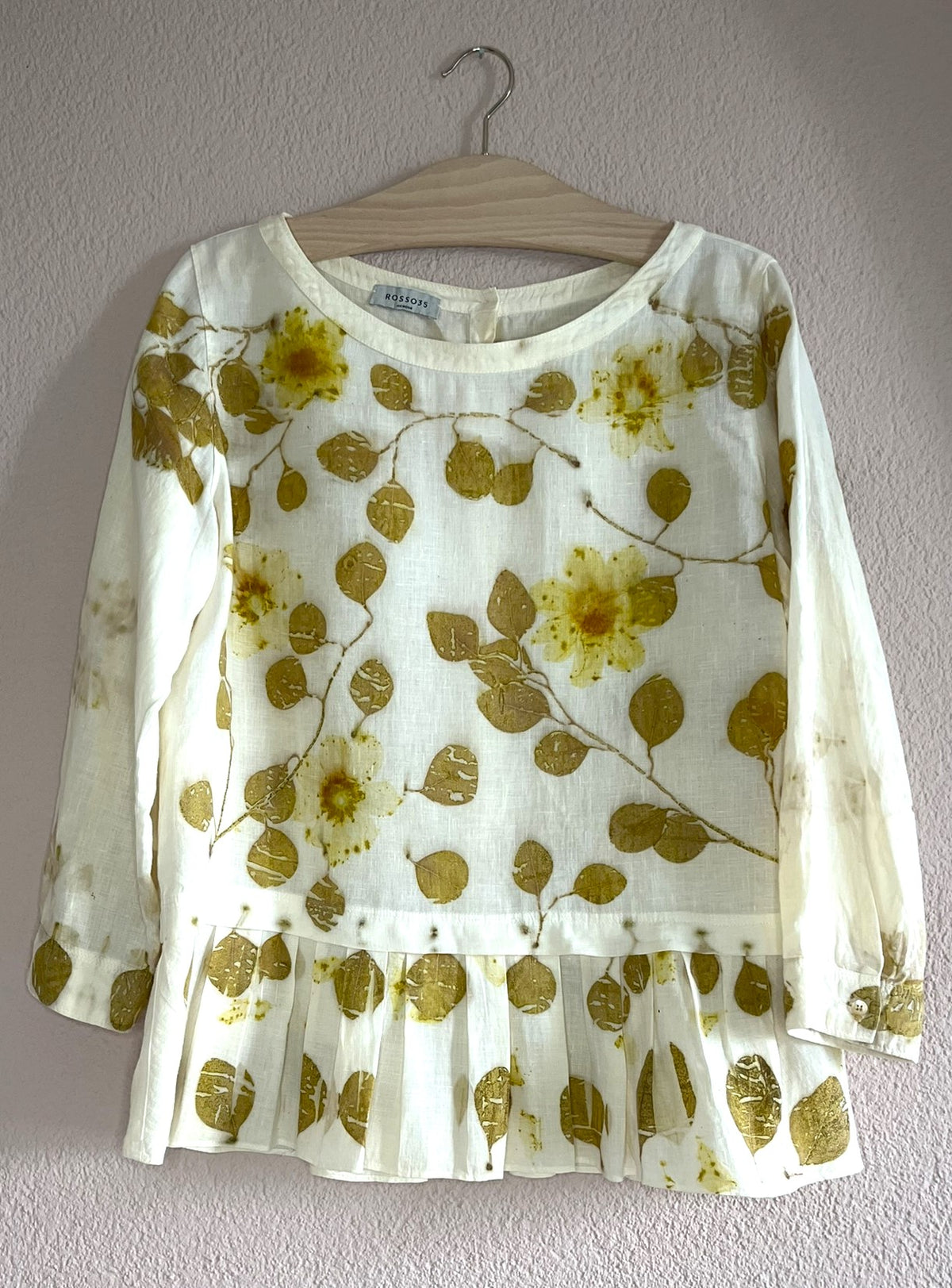 Bloom Again - Leinenbluse mit Eukalyptus