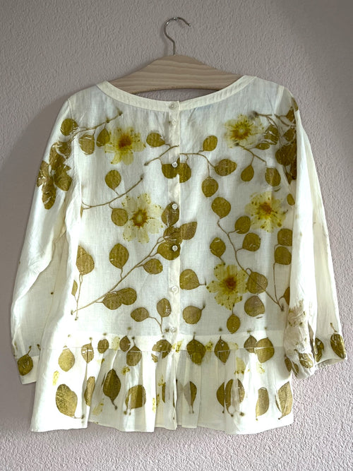 Bloom Again - Leinenbluse mit Eukalyptus