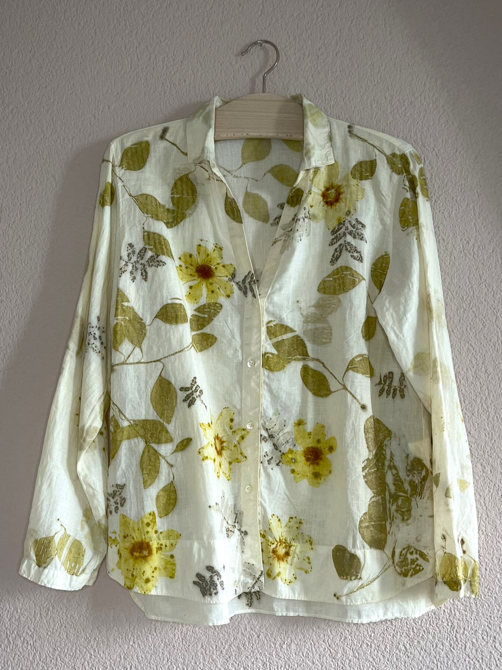 Bloom Again - Leinenbluse mit Eukalyptus